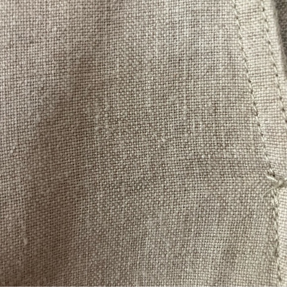 J Jill Washable Ivory Linen Pants size XS - Picture 5 of 7